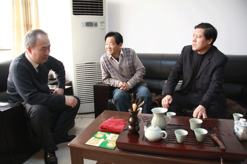 濰坊市工商聯(lián)企業(yè)發(fā)展促進商會領(lǐng)導(dǎo)到我司檢查指導(dǎo)工作